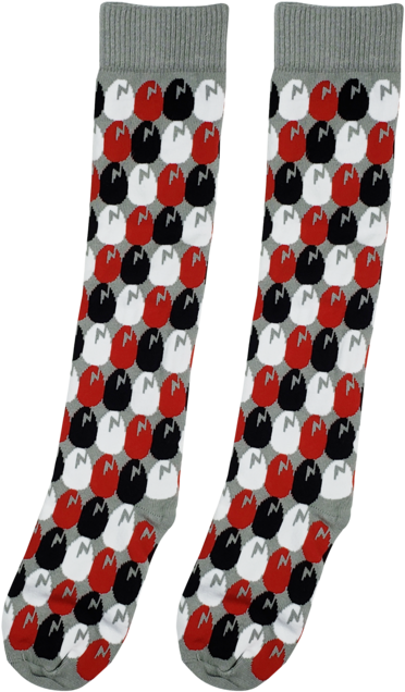 Multi-colored All Over Egg Socks - Sock (700x700), Png Download