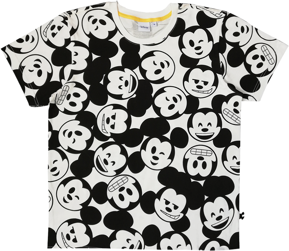 Disney Emoji Man Graphic T-shirt - Cartoon (1260x1260), Png Download
