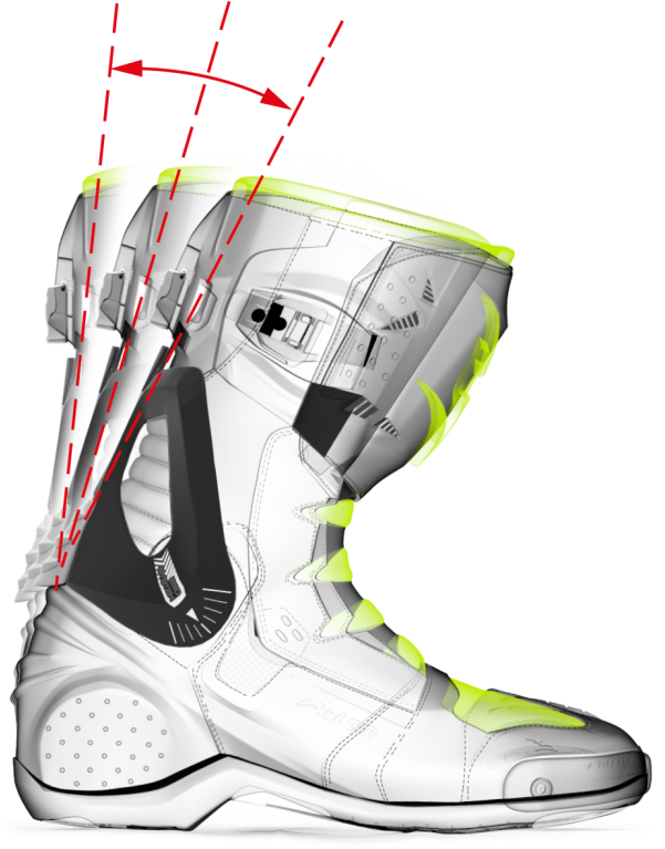 Racingtech - Motorcycle Boot (600x777), Png Download