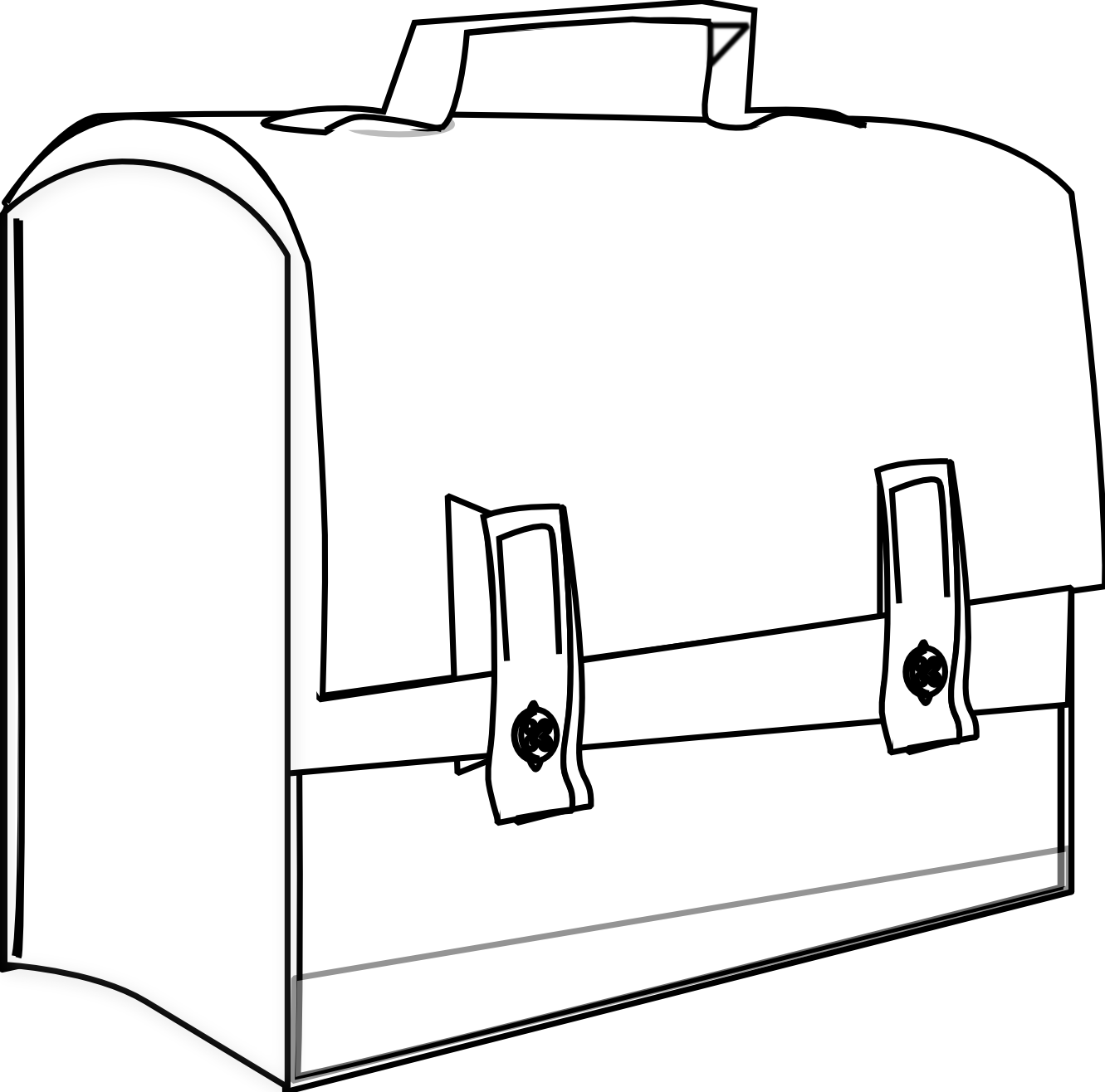 Suitcase Clipart Black And White - Academy Award For Best Picture (1331x1316), Png Download