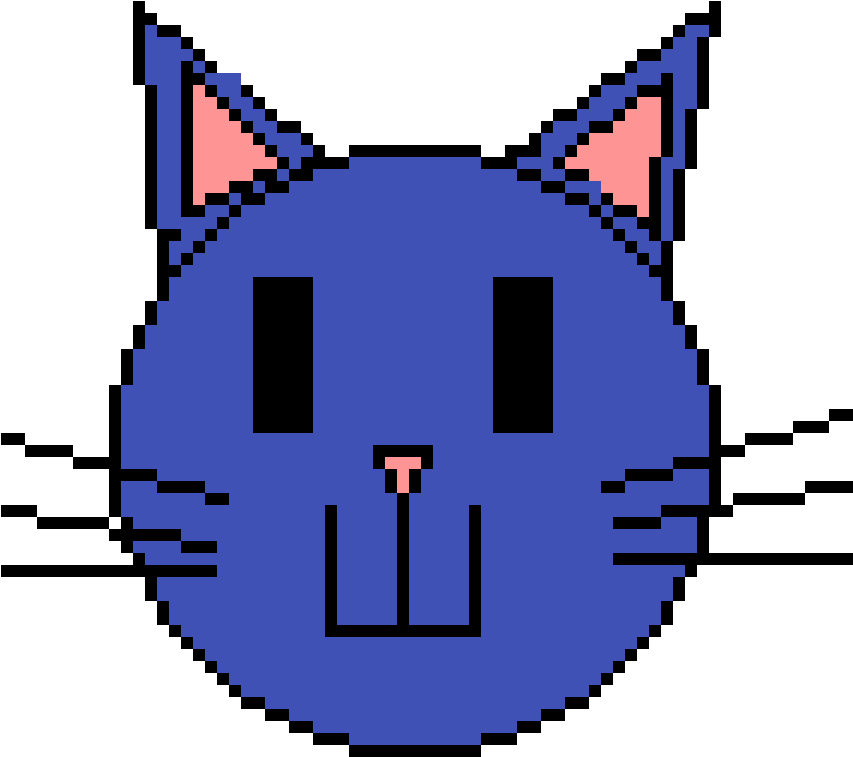 Dumb Cat - Rolling Stones Punto Croce (1200x1200), Png Download