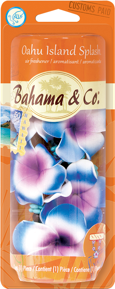 Click Here To Read More - Bahama Co. Scented Flower Necklace Car Home Odor Eliminating (453x1000), Png Download