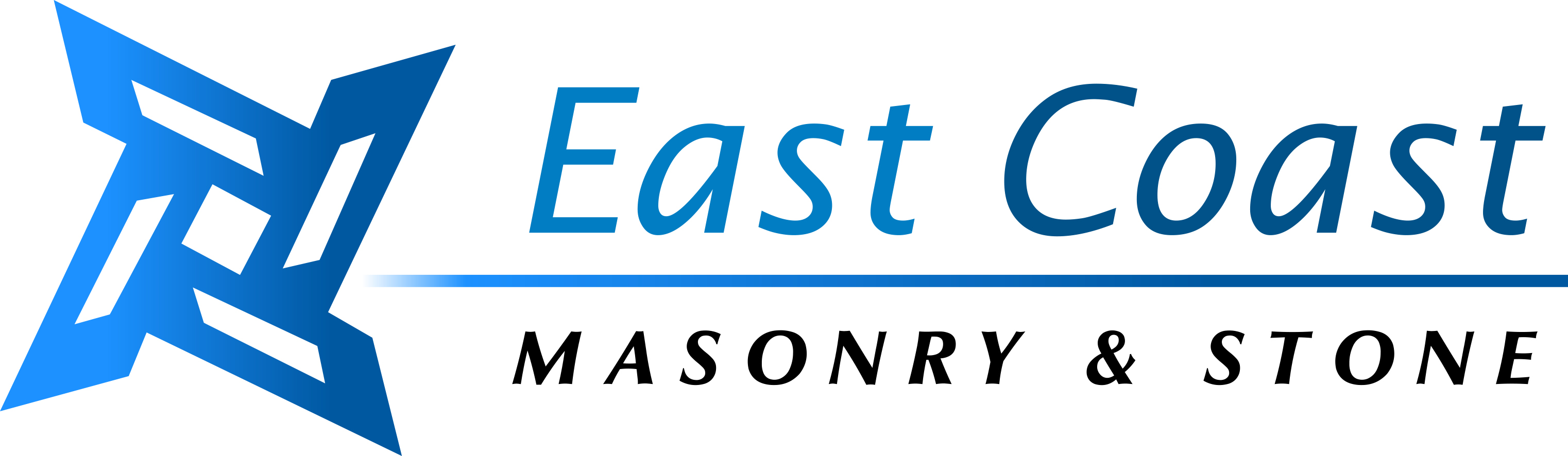 East Coast Masonry & Stone - Epic Waters Logo (3044x886), Png Download