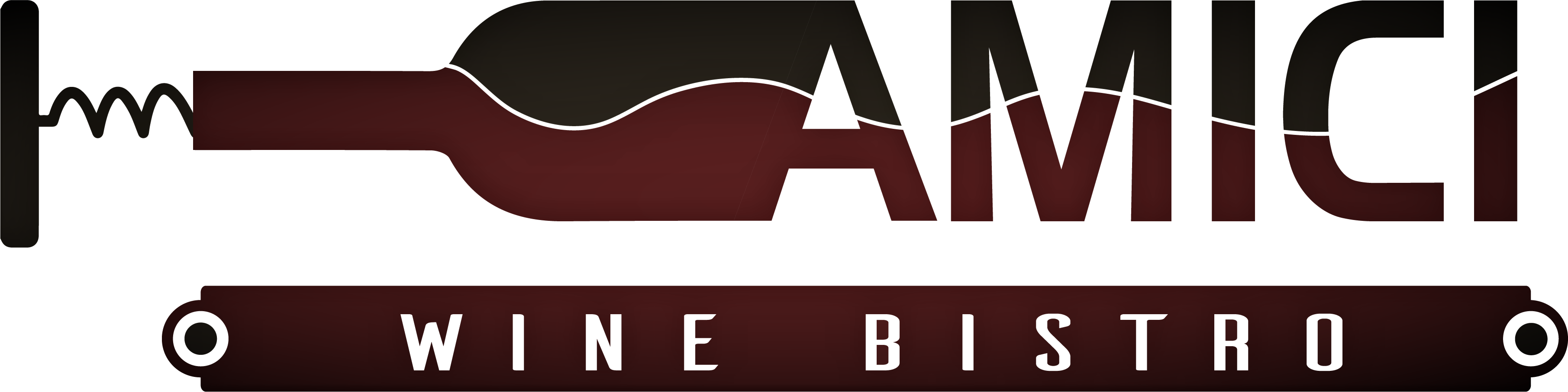 Amicilogo - Graphic Design (3622x907), Png Download