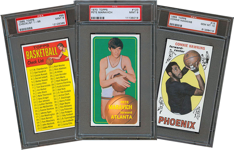 J Jet J Collection - Connie Hawkins Autographed 1969-70 Topps 15 Autographed (800x515), Png Download