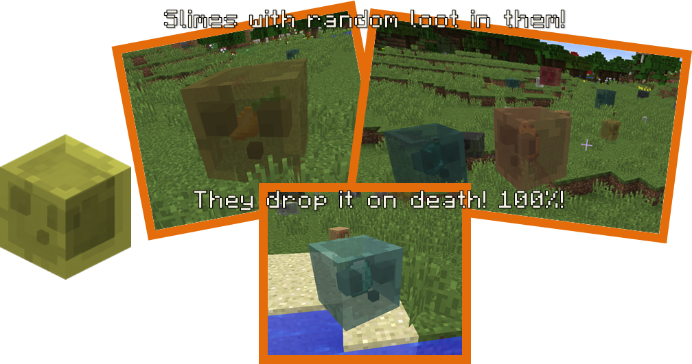 The Loot They Contain - Minecraft Fan Made Mob Ideas (1008x531), Png Download