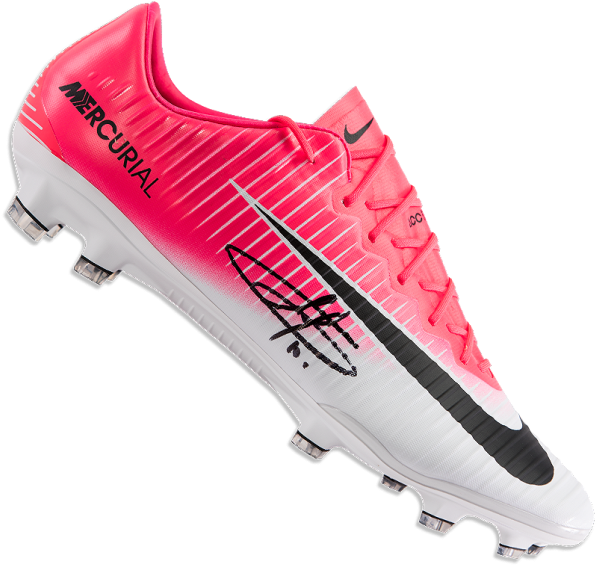 Zoom - Nike Mercurial Pink Weiß (650x665), Png Download