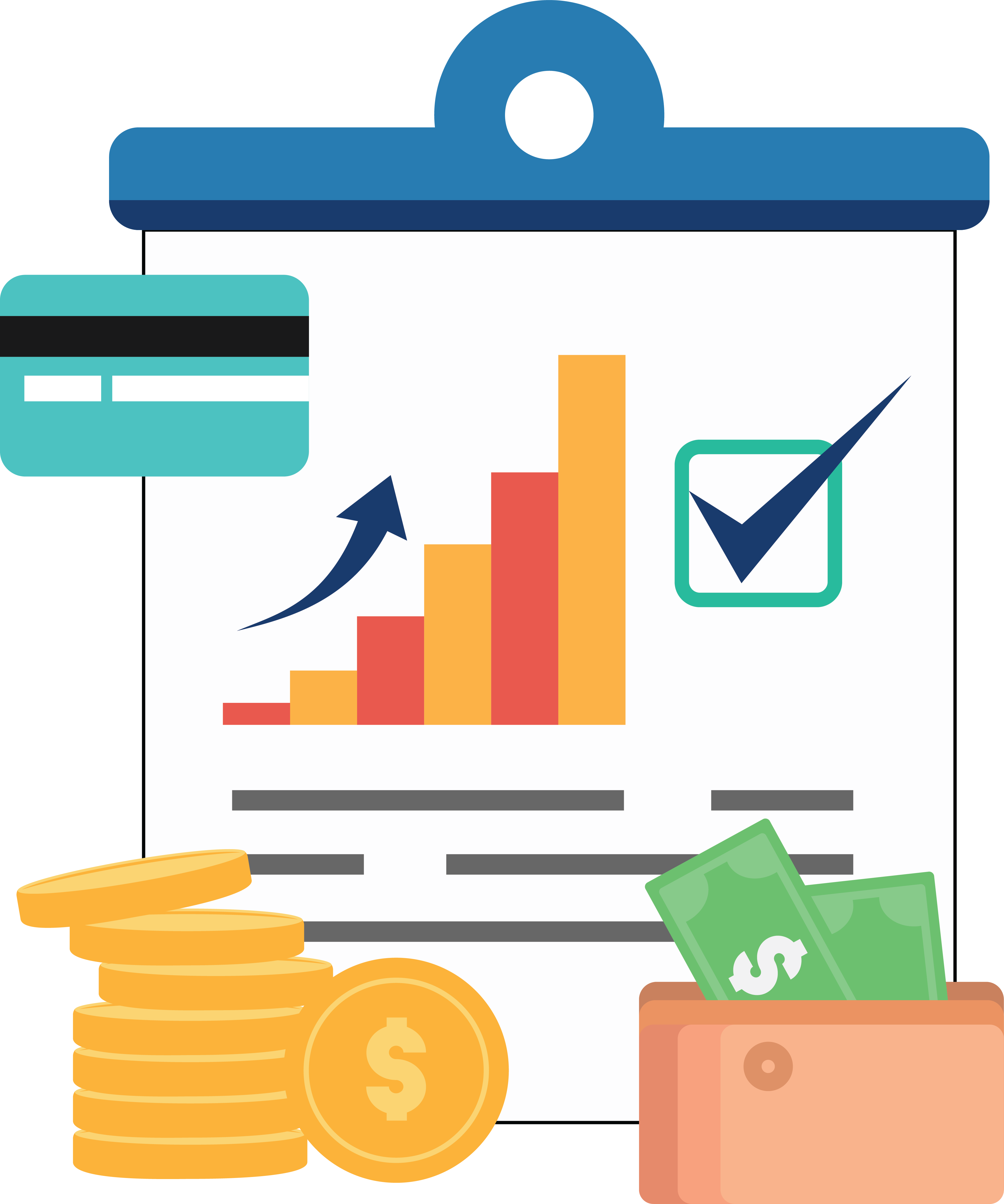 Improve Your Credit Score - Credit Score Clipart Png (3821x4584), Png Download