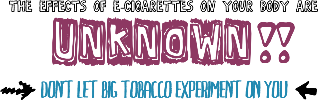 As An Experiment For Their New Nicotine-packed Products - Calligraphy (1819x608), Png Download