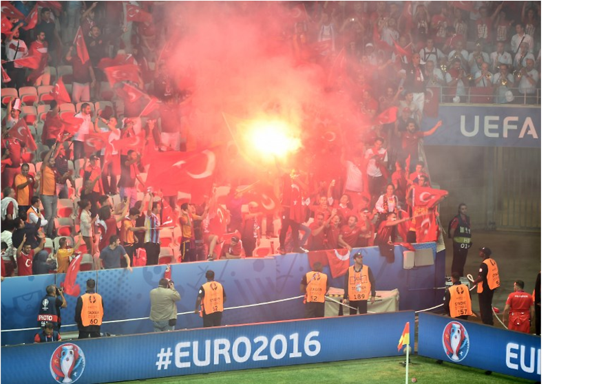 'sports Terrorists' Bring New Chaos To Euro - Flare (991x557), Png Download