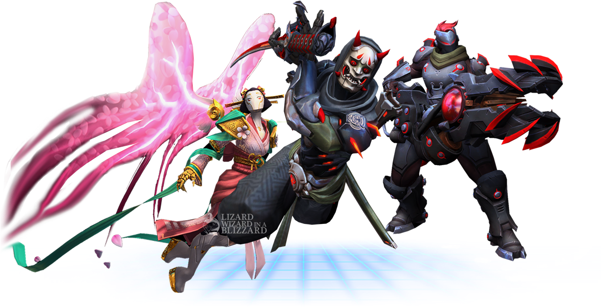 Un Diseño Híbrido De Zarya Que Hace Parecer Un Poco - Illustration (1240x640), Png Download