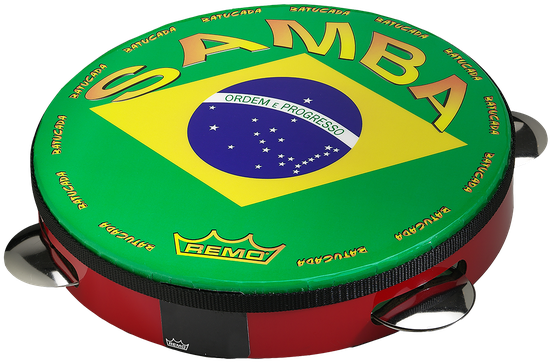 Valencia Samba Pandeiro Image - Remo Valencia Samba Pandeiro Drum 10" (600x600), Png Download