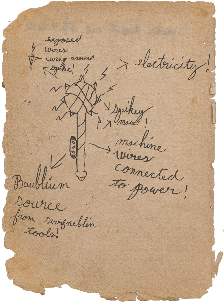 Zap Mace - Calligraphy (800x1105), Png Download