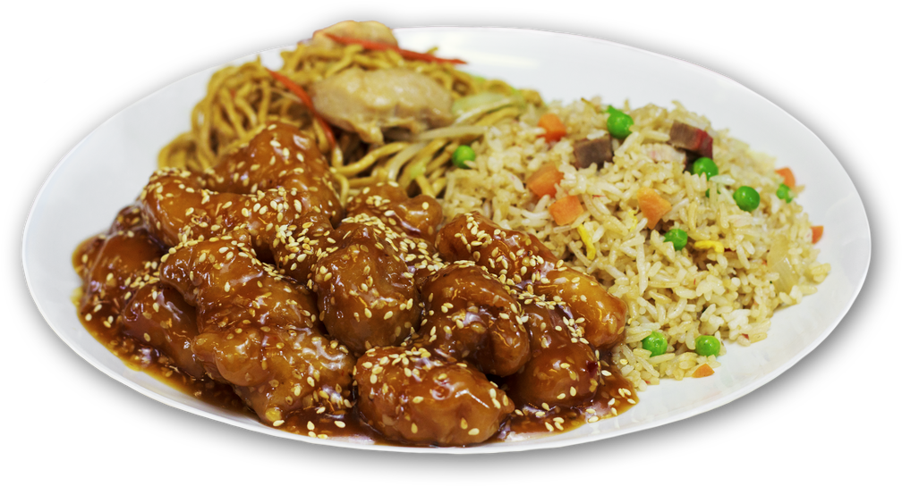 Sesame Chicken - Picture - Orange Chicken (1100x620), Png Download