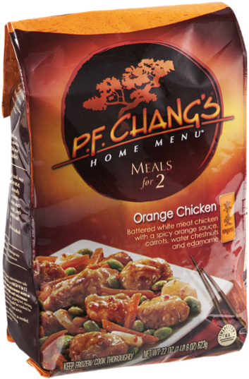 Pf Changs Home Menu Meals For 2, Orange Chicken - 22 (600x600), Png Download