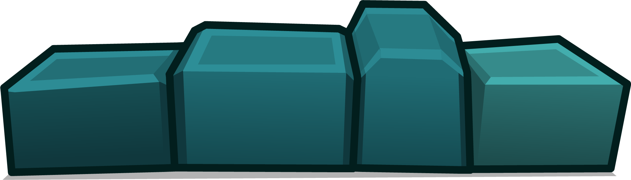 Stone Wall Furniture Icon - Illustration (2115x603), Png Download