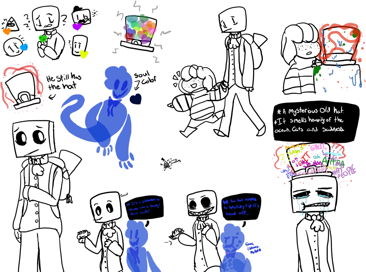 As You Can See I Have A Lotta Free Time And Im A Slut - Cartoon (1280x960), Png Download