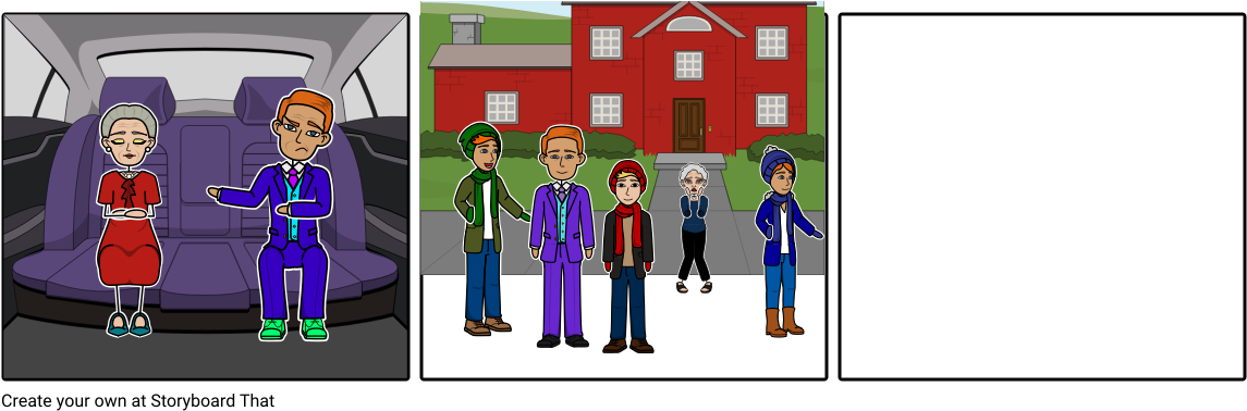 Grandpa - Cartoon (1164x385), Png Download
