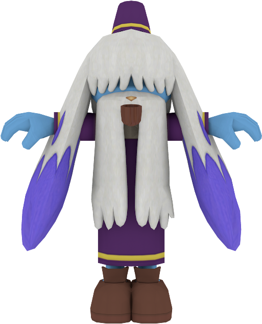 Download Zip Archive - Klonoa Grandpa (750x650), Png Download