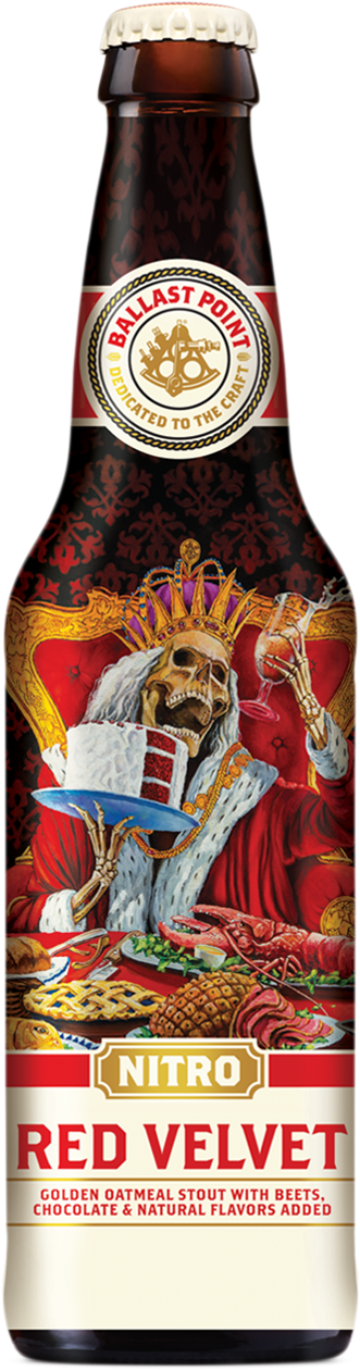 Red Velvet - Ballast Point Nitro Red Velvet (340x1260), Png Download