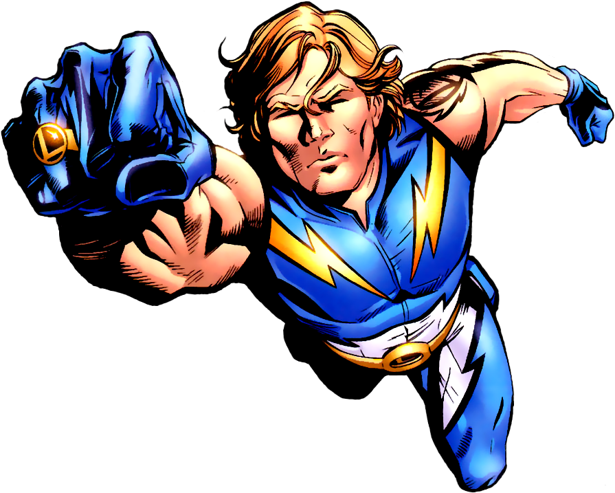 Lightning Lad Comics (917x740), Png Download
