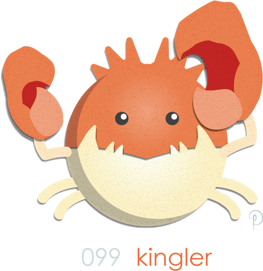 Kingler Chef Used Butter Sauce It's Super Effective - Smallsteps (672x629), Png Download