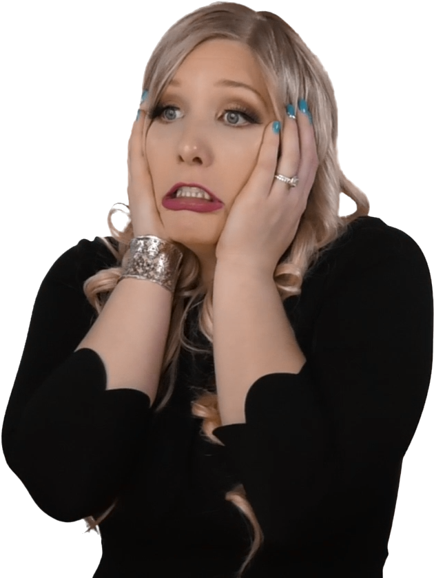 When Lachlan Uses The Word "yikes" For The 700th Time - Girl (671x959), Png Download