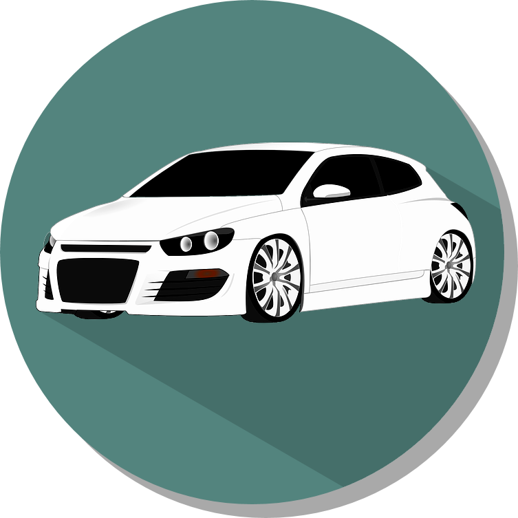 Gloss Car Wrap - Volkswagen Scirocco (753x753), Png Download