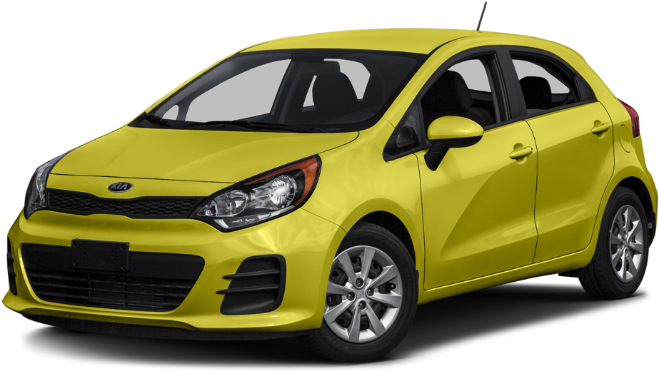 2016 Kia Rio - 2016 Kia Rio Hatchback (1000x688), Png Download