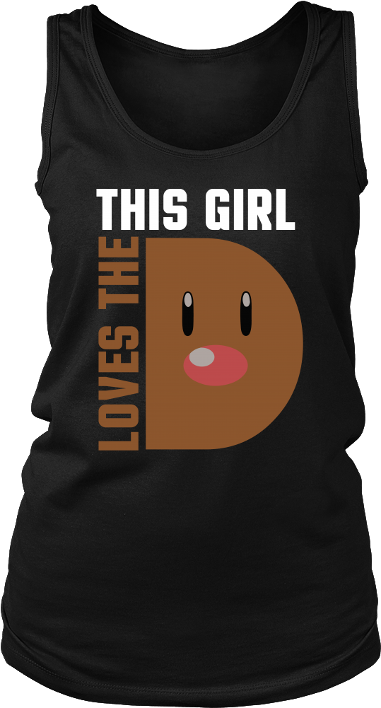 Pokemon This Girl Loves The D Shirt - Ropa De Deadpool Png (1000x1000), Png Download
