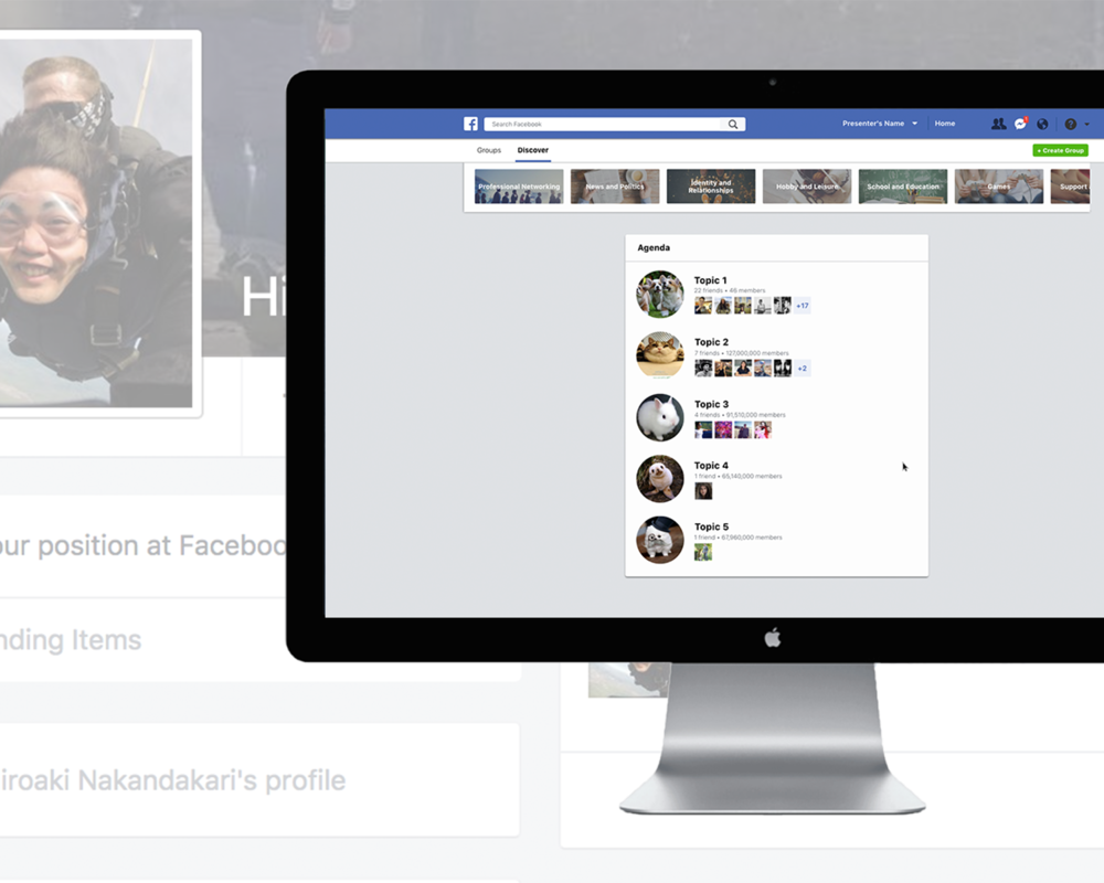 Facebook Template Thumbnail (1000x800), Png Download