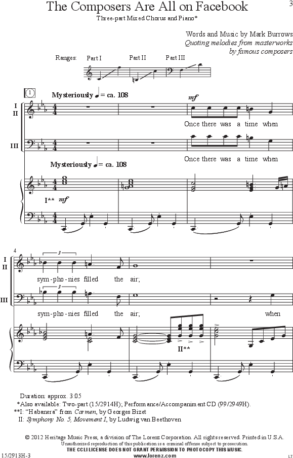 The Composers Are All On Facebook Thumbnail (672x984), Png Download