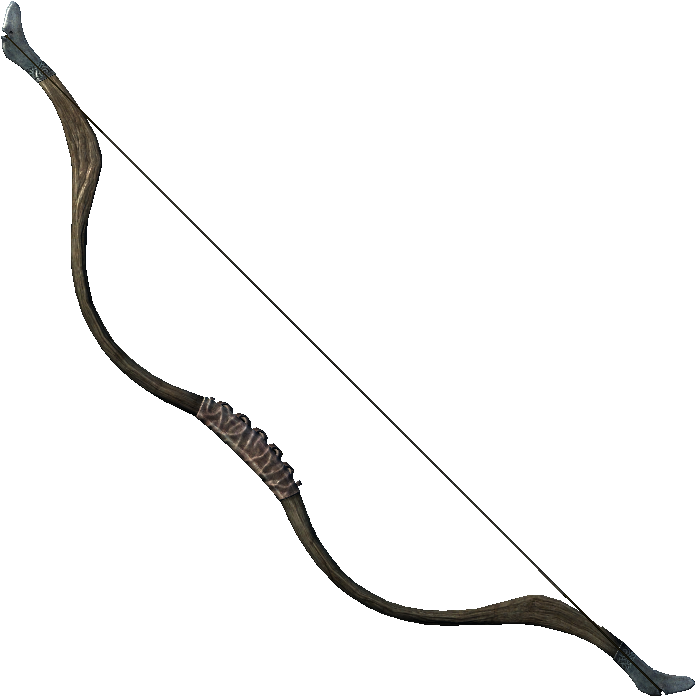 Skyrim Hunting Bow Png (704x704), Png Download