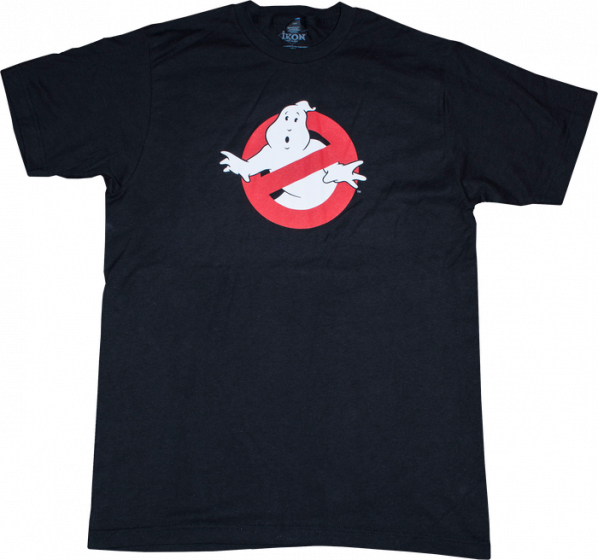 Ghostbusters - Logo Male T-shirt Xxl (598x560), Png Download