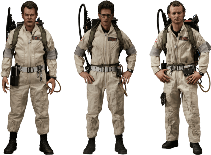 Ghostbusters 3 Figure Pack 'the Founding Members' - Ghostbusters: Deluxe Action Figures: Egon Spengler (800x566), Png Download