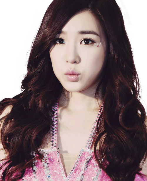 Tiffany Hwang Images Tiffany💖 Wallpaper And Background - Koreanska Grzywka Rzadka Grzywka (500x615), Png Download