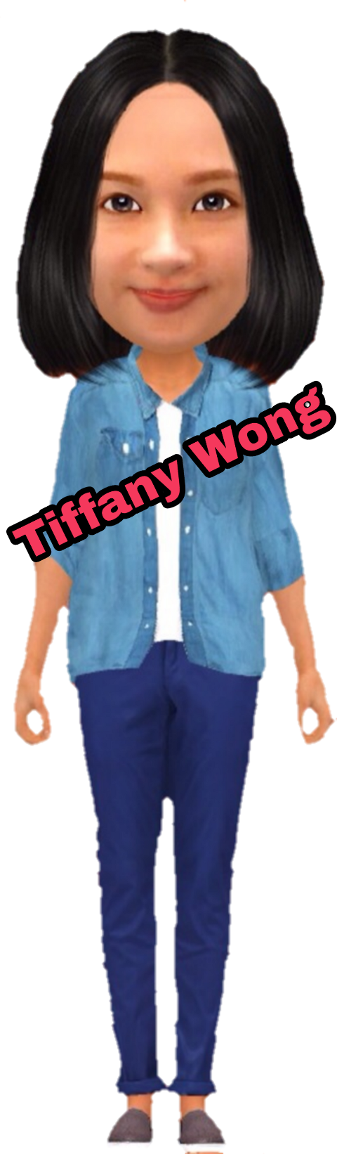 Tiffany Hwang Png (480x1642), Png Download