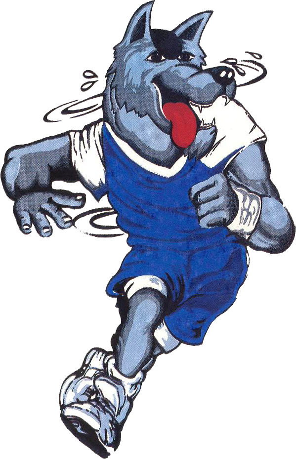 Mascot - Grigio - Don Bosco Grey Wolves (599x930), Png Download