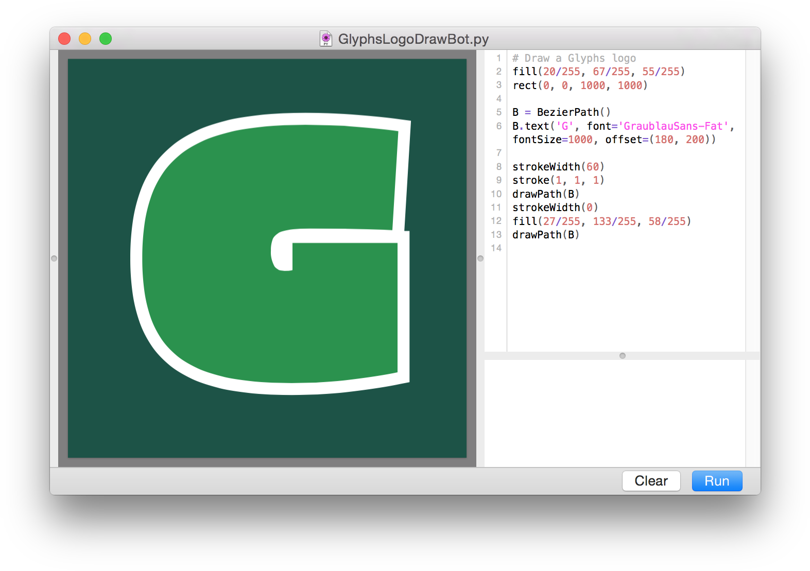 Drawbot - Glyphs Logo (1604x1132), Png Download