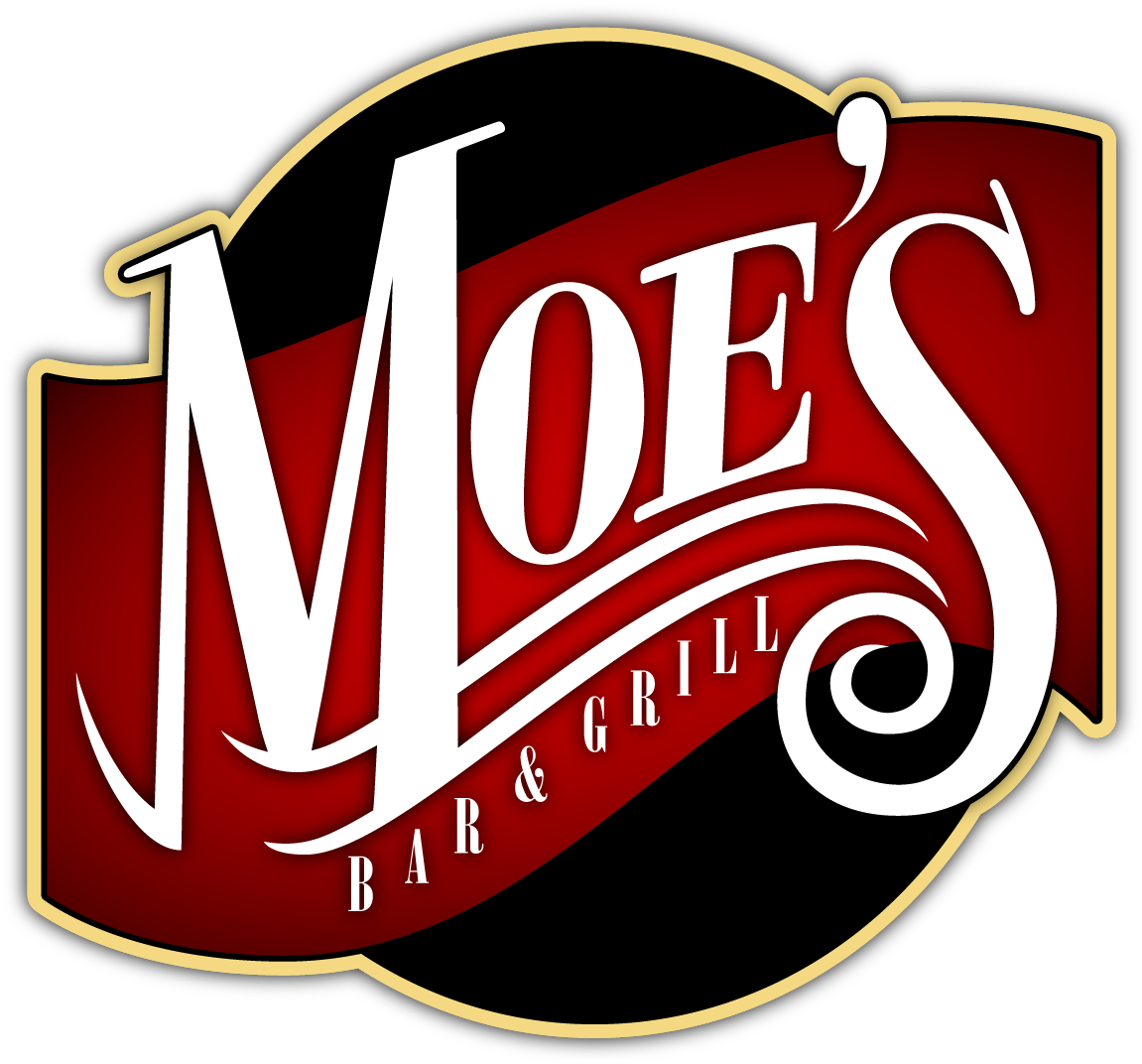 Moe's Bar & Grill - Moe's Bar And Grill (1191x1097), Png Download
