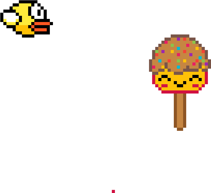 Moe Moe - Flappy Bird (1200x1200), Png Download