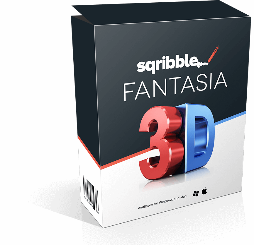 Sqribble Fantasia - Book (866x837), Png Download