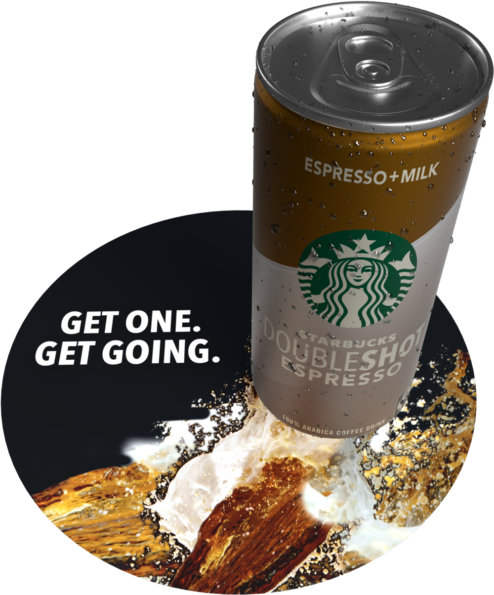 Floor Sticker For Starbucks & 7eleven Campaign - Double Chocolaty Chip Frappuccino (1280x1280), Png Download