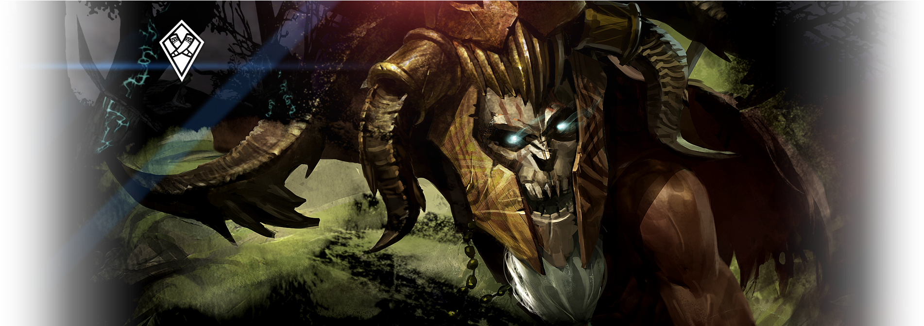 Orc Witch Doctor (2600x670), Png Download
