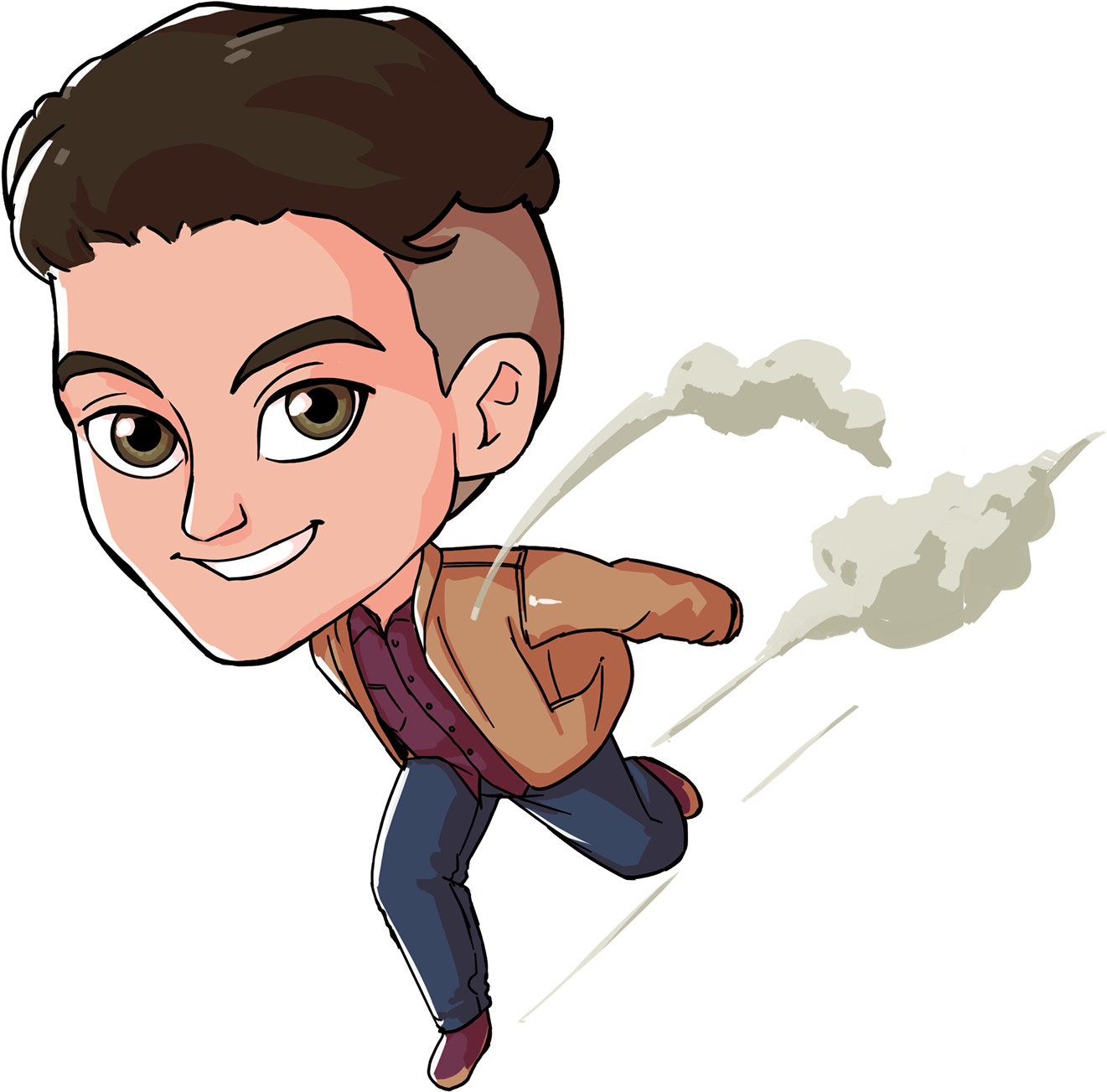 "cute Spray" Portraits On Behance (1400x1400), Png Download