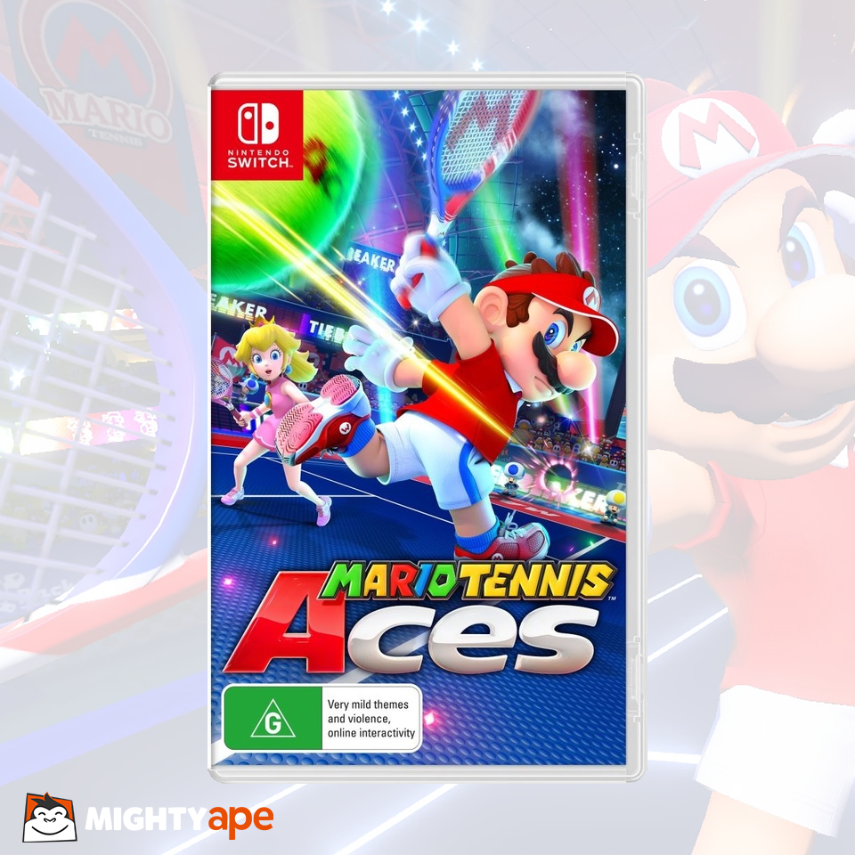 20 Jun - Mario Tennis Aces Pre Order Bonus (960x960), Png Download