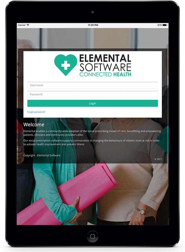 Social Prescription Software - Multimedia Software (700x856), Png Download