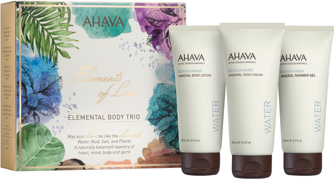 Skip To The Beginning Of The Images Gallery - Ahava Elemental Body Trio (700x700), Png Download