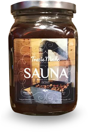 Candle - "sauna" 10 - 5 Oz - Candle - Candle (600x600), Png Download