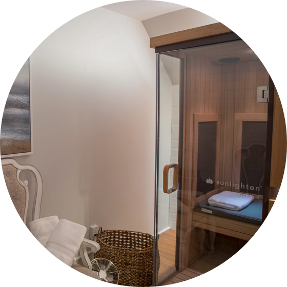 Full-spectrum Infrared Sauna - Arch (560x560), Png Download